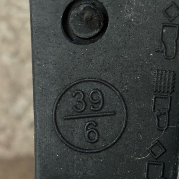 Rain boots black size 39 Furla made in Italy - Picture 6 of 6